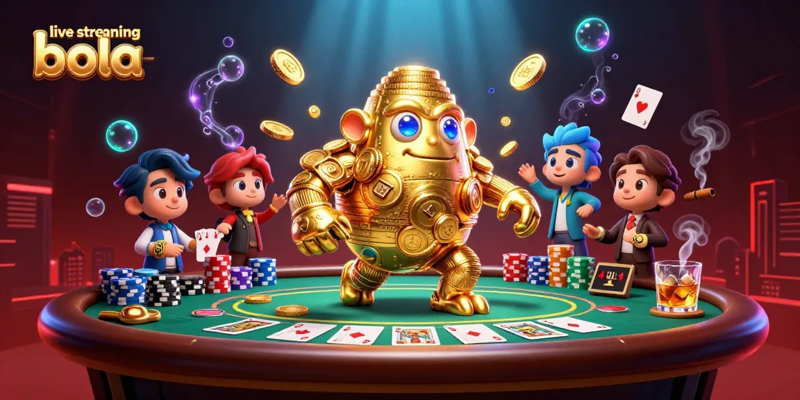 Experience live streaming bola with high-quality visuals and exciting poker action.