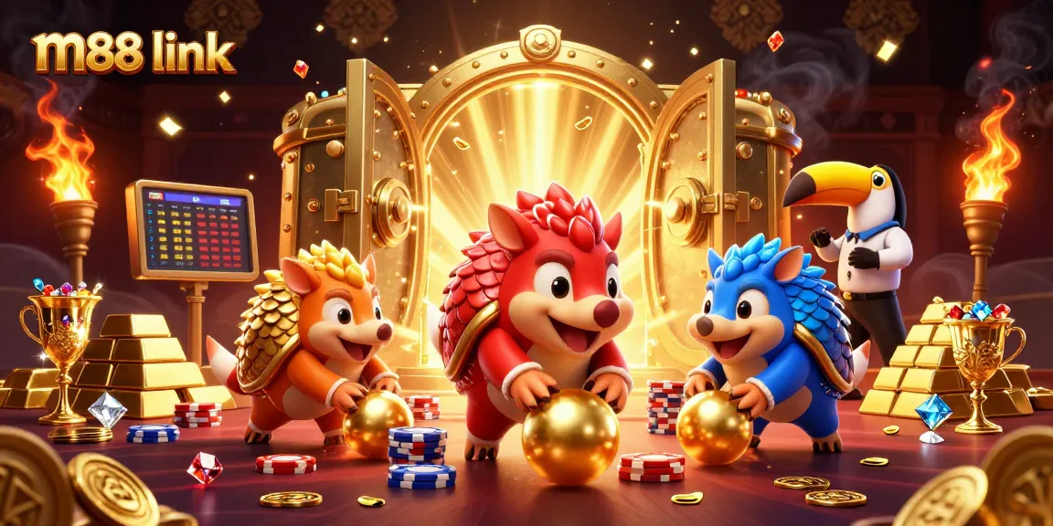 Engage with m88 link while enjoying the thrilling dynamic casino scene with pangolin rivalries.