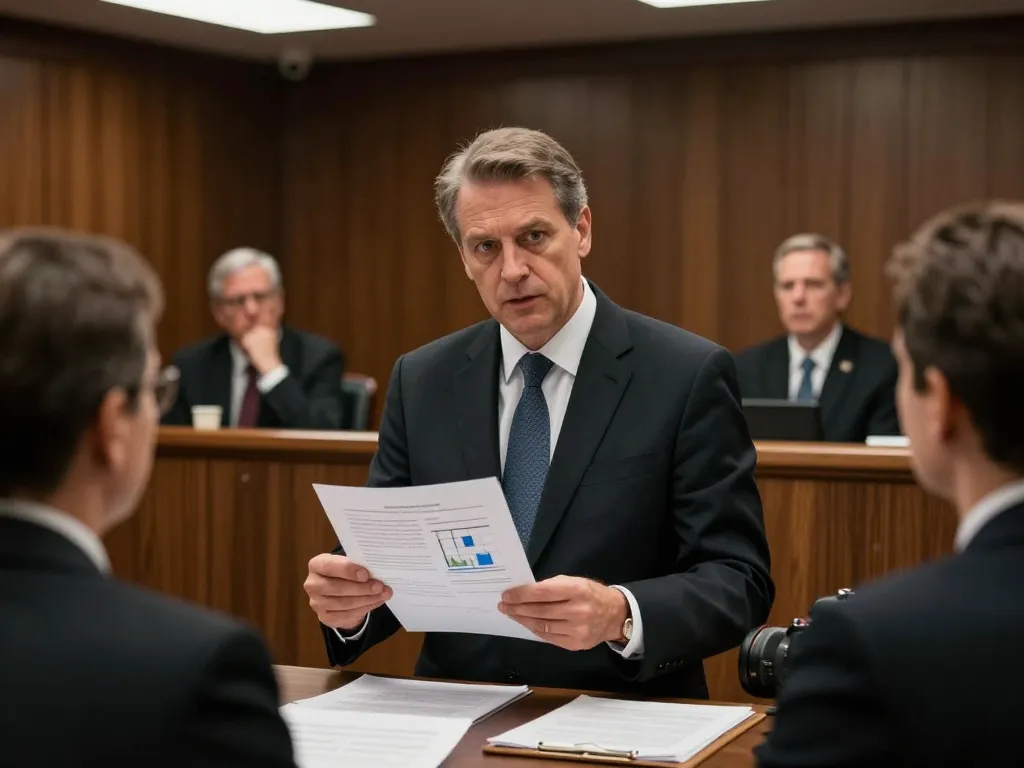 Norfolk personal injury lawyer passionately advocating in court, demonstrating confidence and expertise in legal matters.