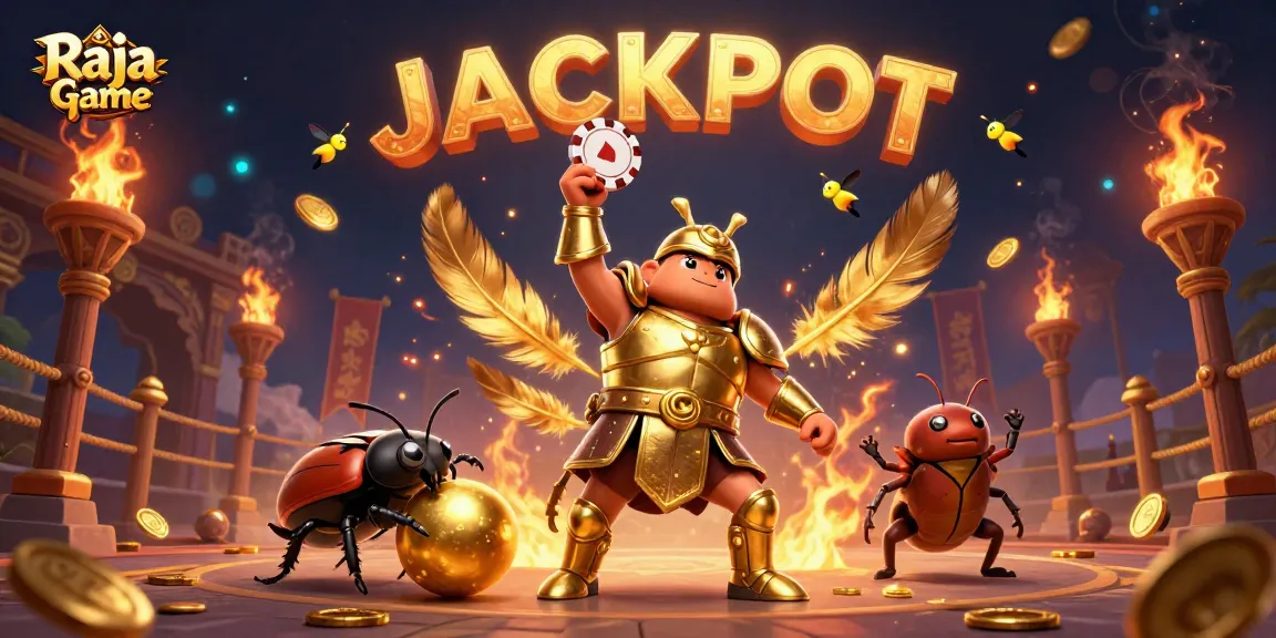 Experience thrilling gameplay on Raja Game with luck and excitement in a vibrant casino setting.