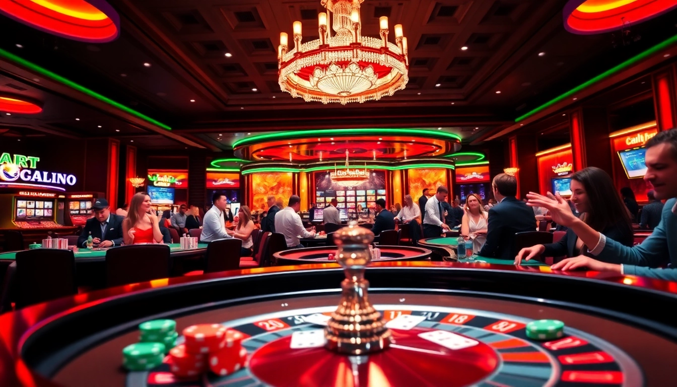 Experience the thrill at the Best payout online casino Uk featuring vibrant gaming tables.