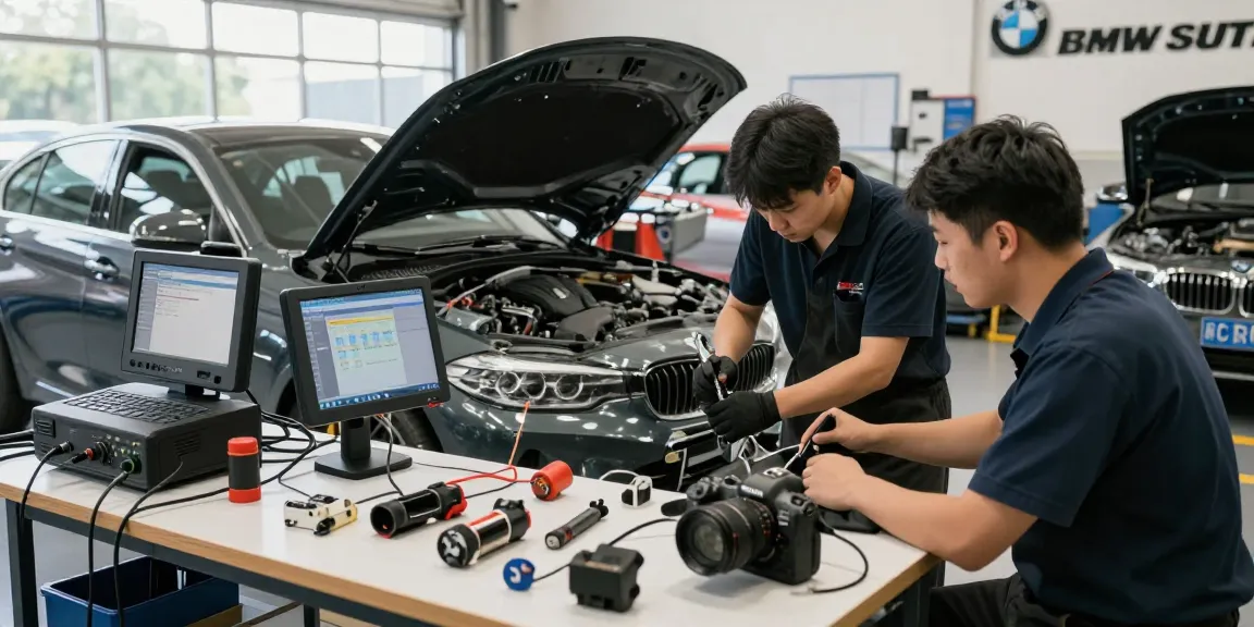 Professionelle Reparatur in einer BMW Werkstatt Hannover mit erfahrenen Technikern.