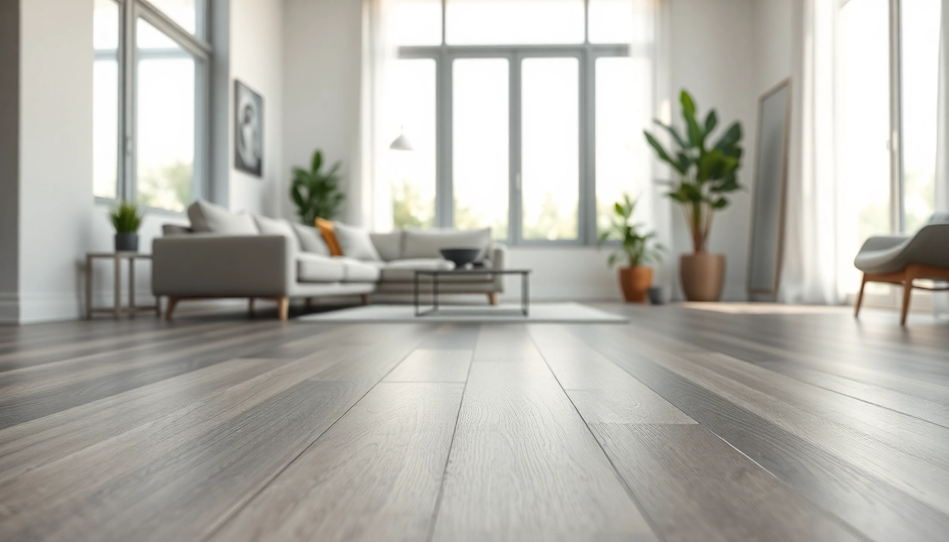 Enhance your space with platinum grey flooring lvp in a modern and inviting setting.