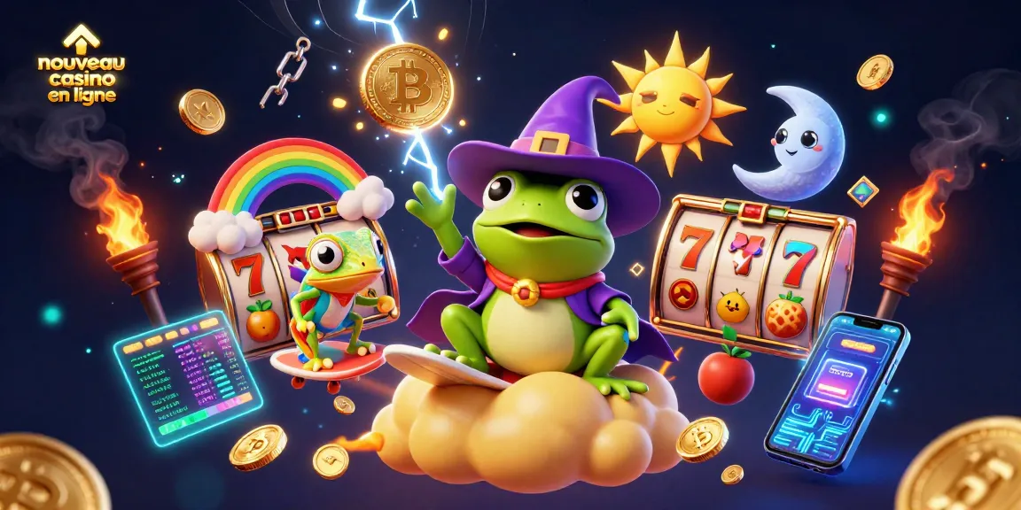 Jouez aux nouvelles machines à sous dans ce nouveau casino en ligne captivant et coloré.