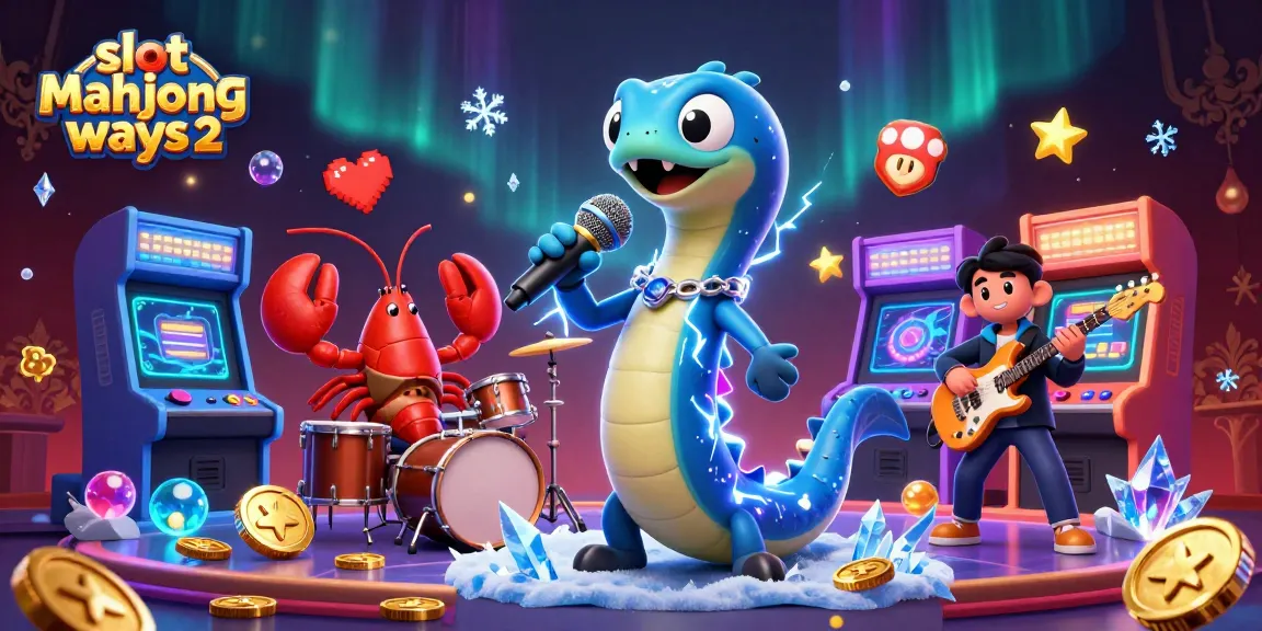 Experience thrilling gameplay with slot mahjong ways 2 as electric eel DJ and band perform in an underwater casino.