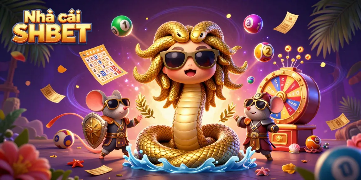 Experience exciting gaming at Nhà cái SHBET with vibrant lottery elements and engaging graphics.