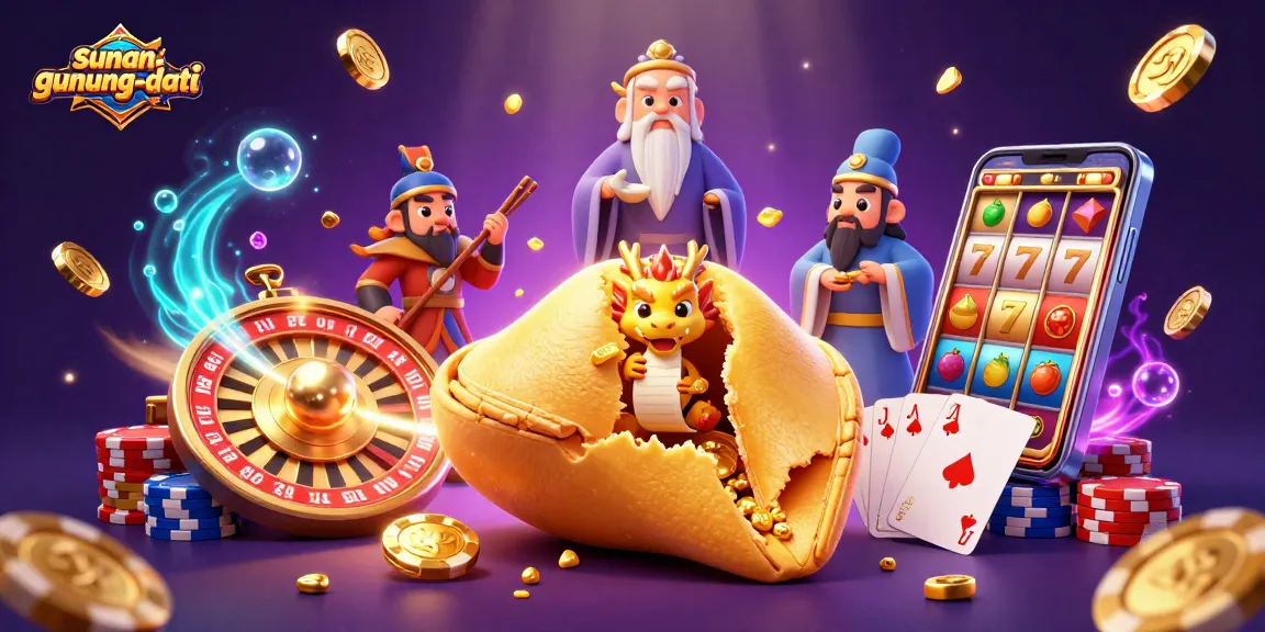 Permainan slots di sunan-gunung-djati dengan simbol buah dan jackpot meriah.