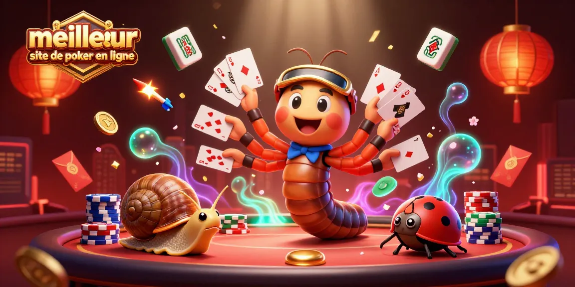 Jouez au meilleur site de poker en ligne avec un dealer unique et des éléments de poker captivants