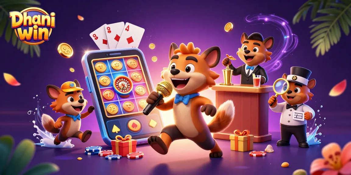 Dive into the Dhani win gaming experience with vibrant hyenas at the comedy casino!
