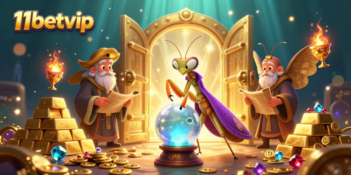 Experience magical wins with 11betvip's enchanting 3D casino fantasy scene.